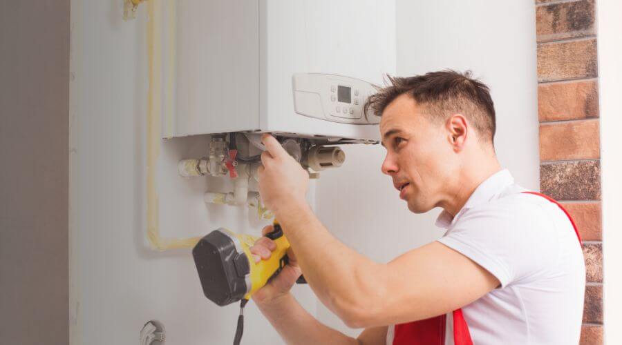 Local tankless water heater installation in Cleveland, MN